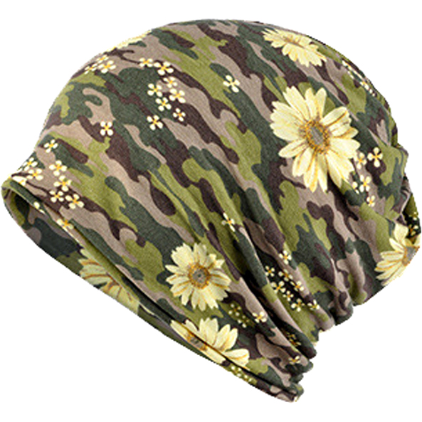 Re-Flower Headwrap Chemo Hat Slouchy Beanie