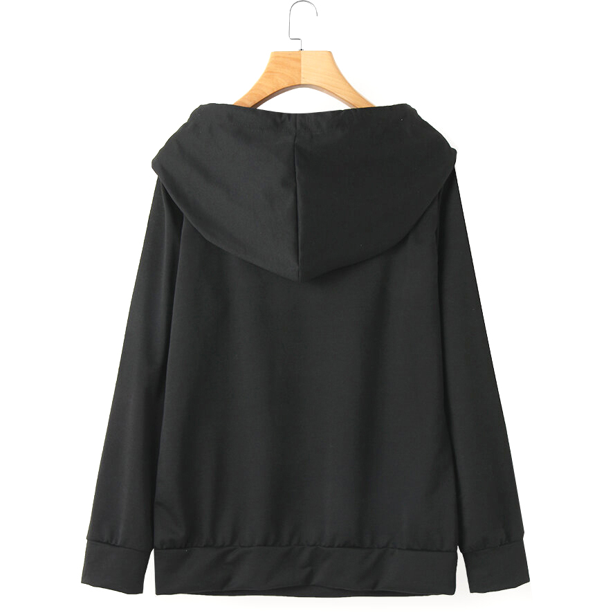 Cat Calico Print Hoodies