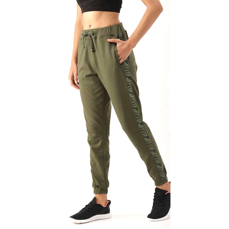 Green Side Camo StripTrack Pants